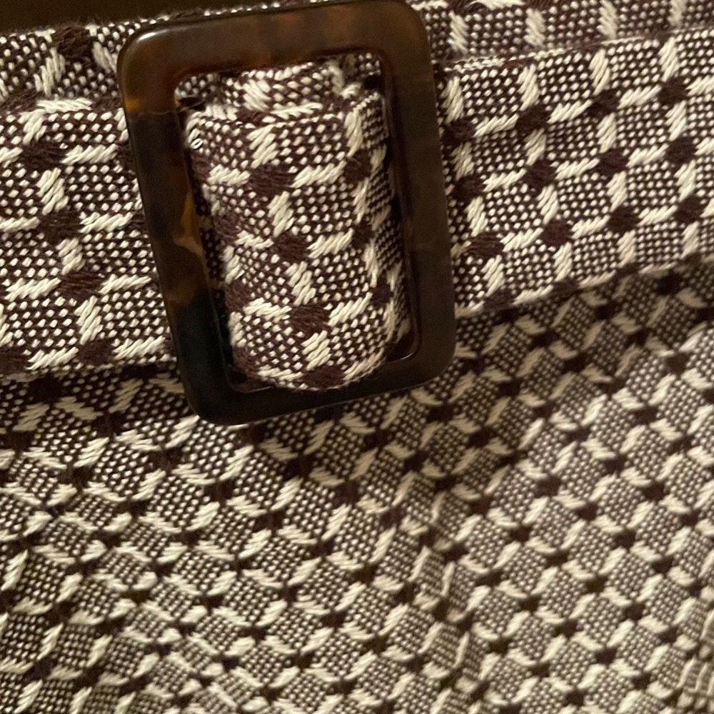 NWT Jones Wear VTG brown tweed skirt Old Money Business Career 18